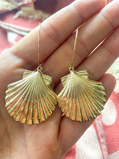 Créoles gros coquillage MOANA