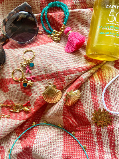 Créoles gros coquillage MOANA