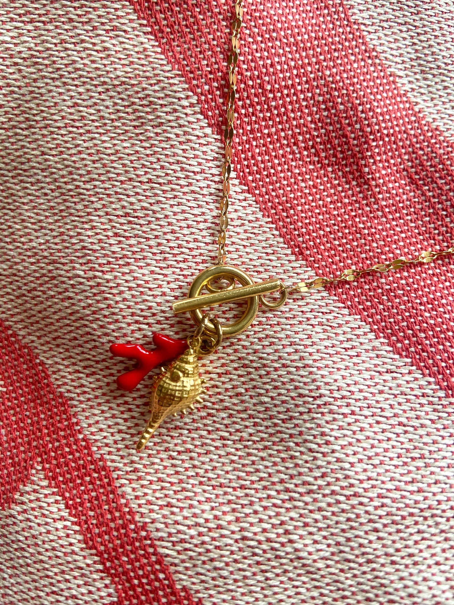 Collier NOUMÉA, pendentifs coquillages