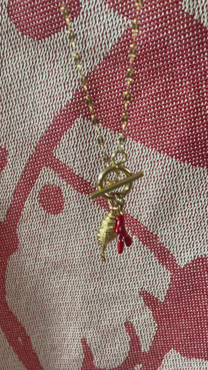 Collier NOUMÉA, pendentifs coquillages